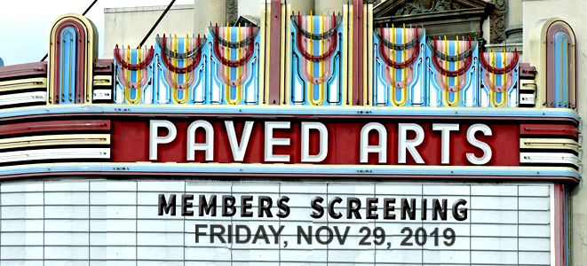 PAVED Arts Members’ Screening