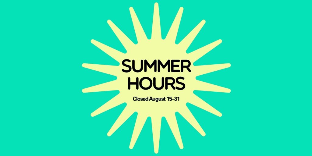 Summer Hours 2026